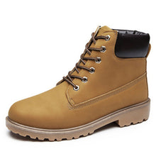 Load image into Gallery viewer, New Winter Women Ankle Snow Boot Leather Fur Wedges Warm Plush Rubber Platform Lace Up Sexy Punk Black Ladies Shoes Botas Mujer
